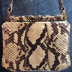 Vintage Snakeskin handbag 1940’s